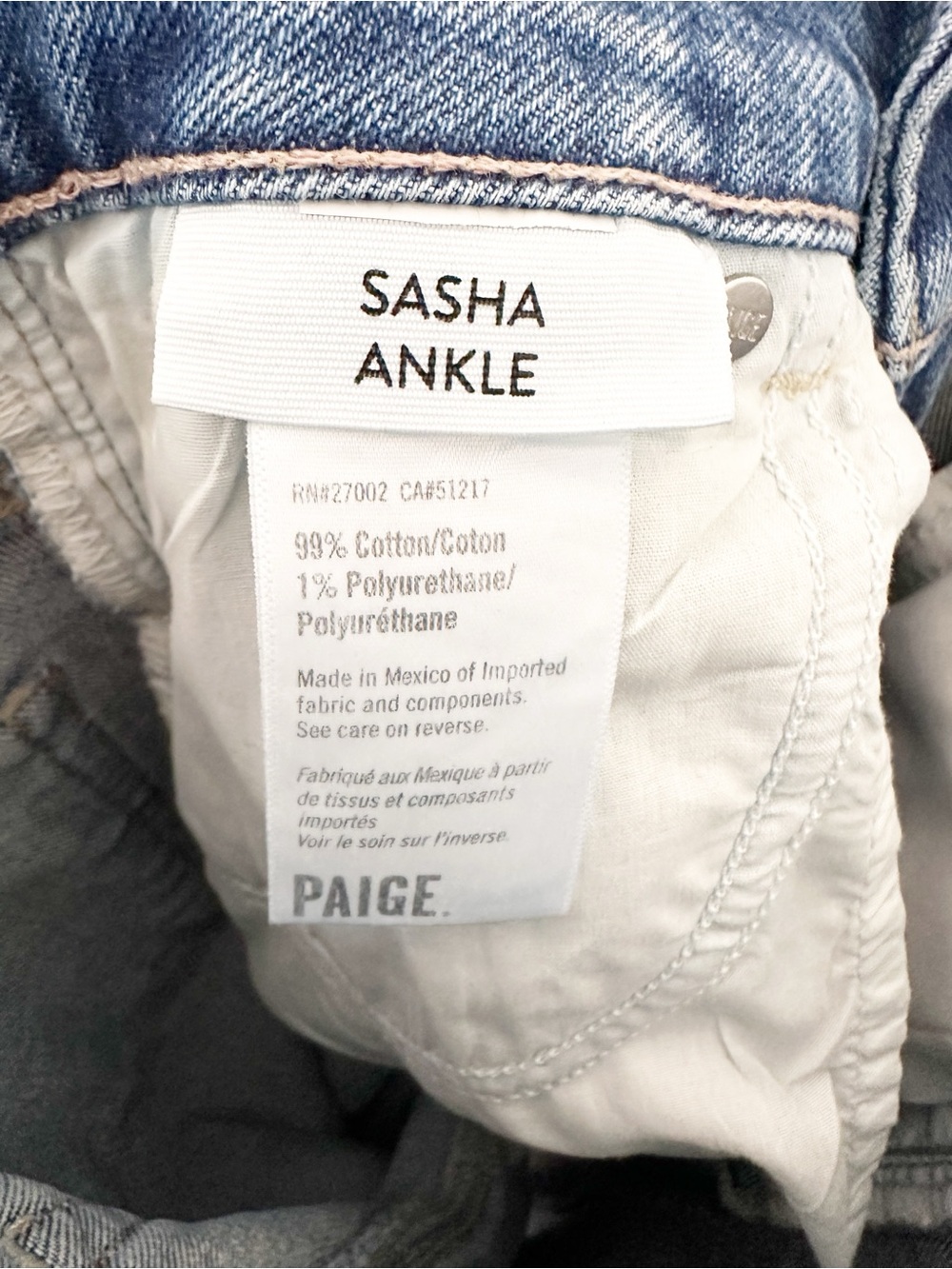 PAIGE Sasha ankle wide leg jean - Picture 10 of 10